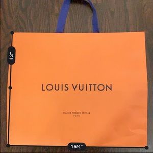 Louis Vuitton shopping bag 13x15.5 inches